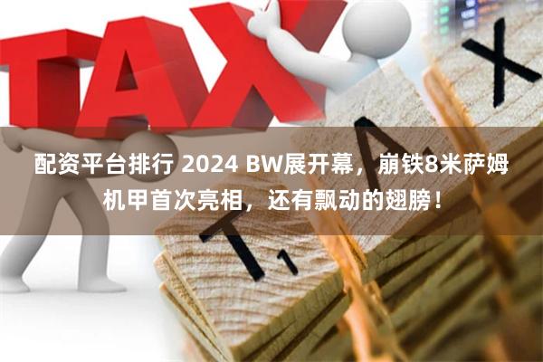 配资平台排行 2024 BW展开幕，崩铁8米萨姆机甲首次亮相，还有飘动的翅膀！