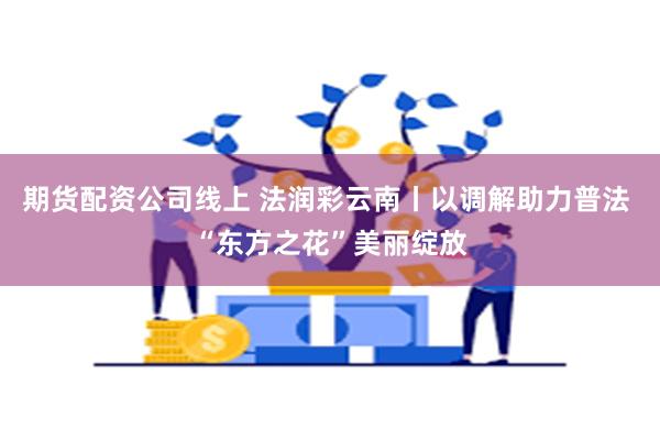 期货配资公司线上 法润彩云南丨以调解助力普法 “东方之花”美丽绽放