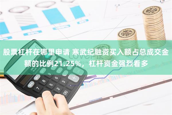 股票杠杆在哪里申请 寒武纪融资买入额占总成交金额的比例21.25%，杠杆资金强烈看多